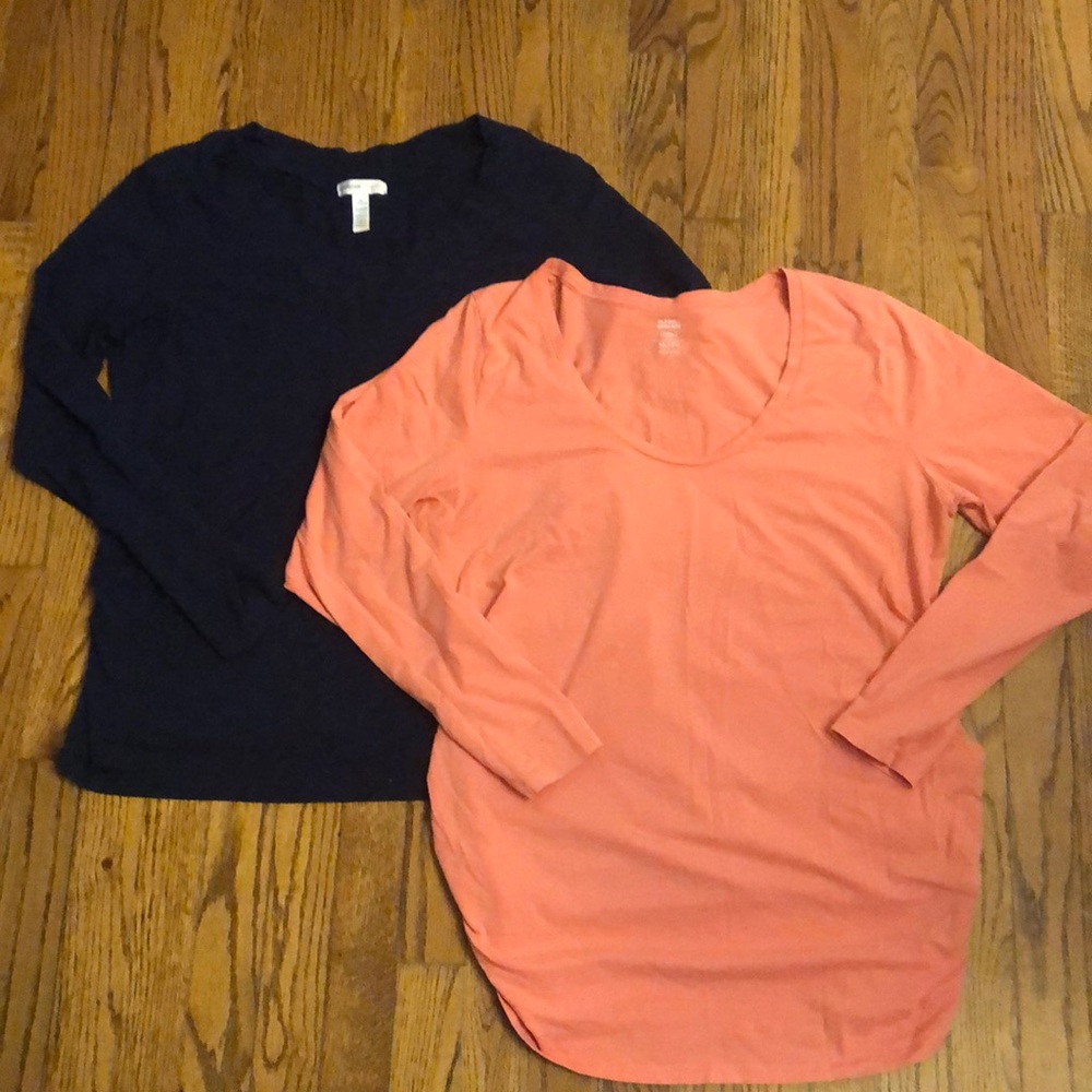🤰GUC Maternity Long Sleeve T-Shirt BUNDLE - XL!!!